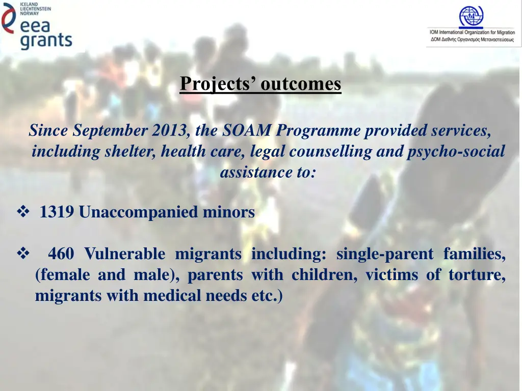 projects outcomes