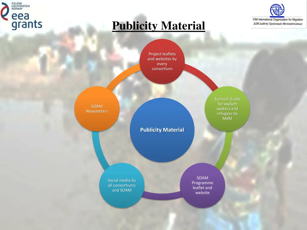 publicity material