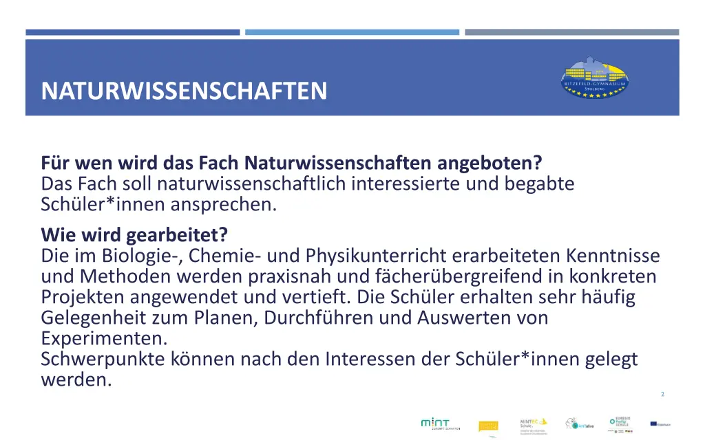 naturwissenschaften 1