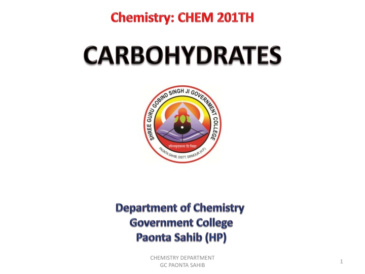 chemistry department gc paonta sahib