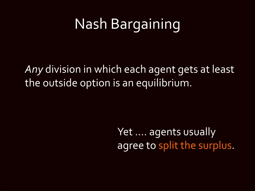 nash bargaining 2