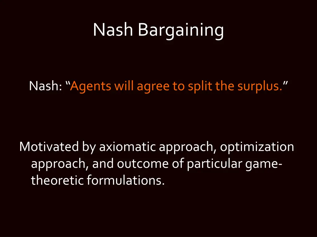 nash bargaining 4