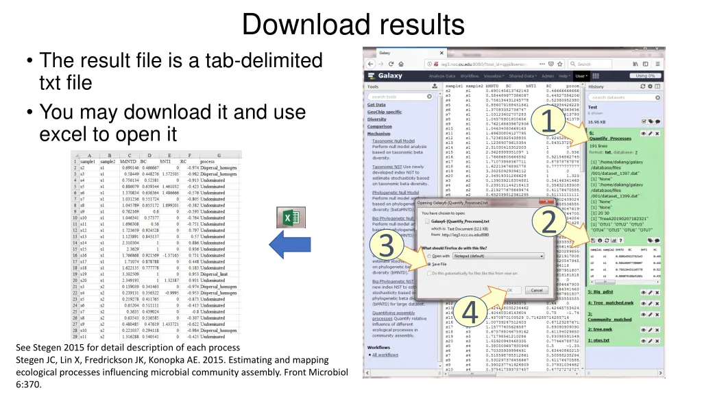 download results