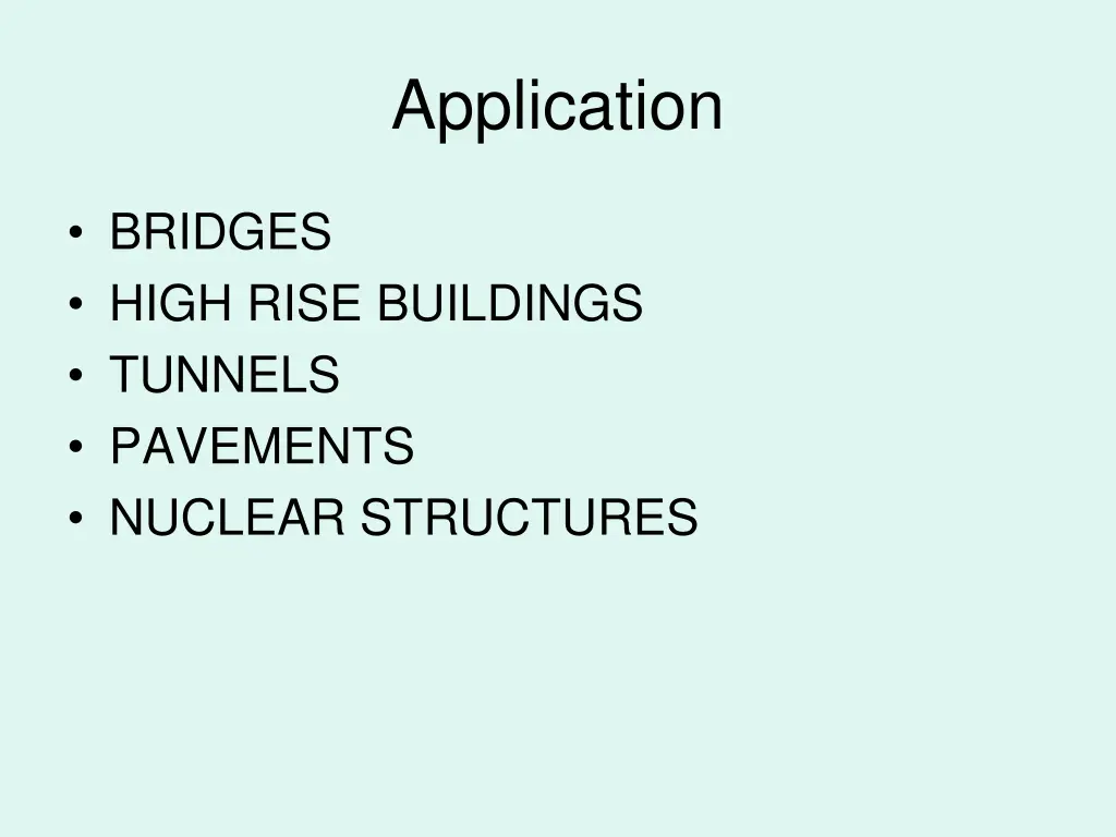 application