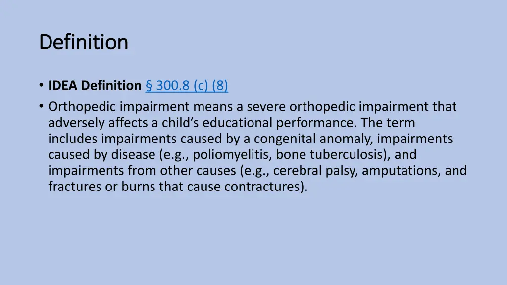 definition definition