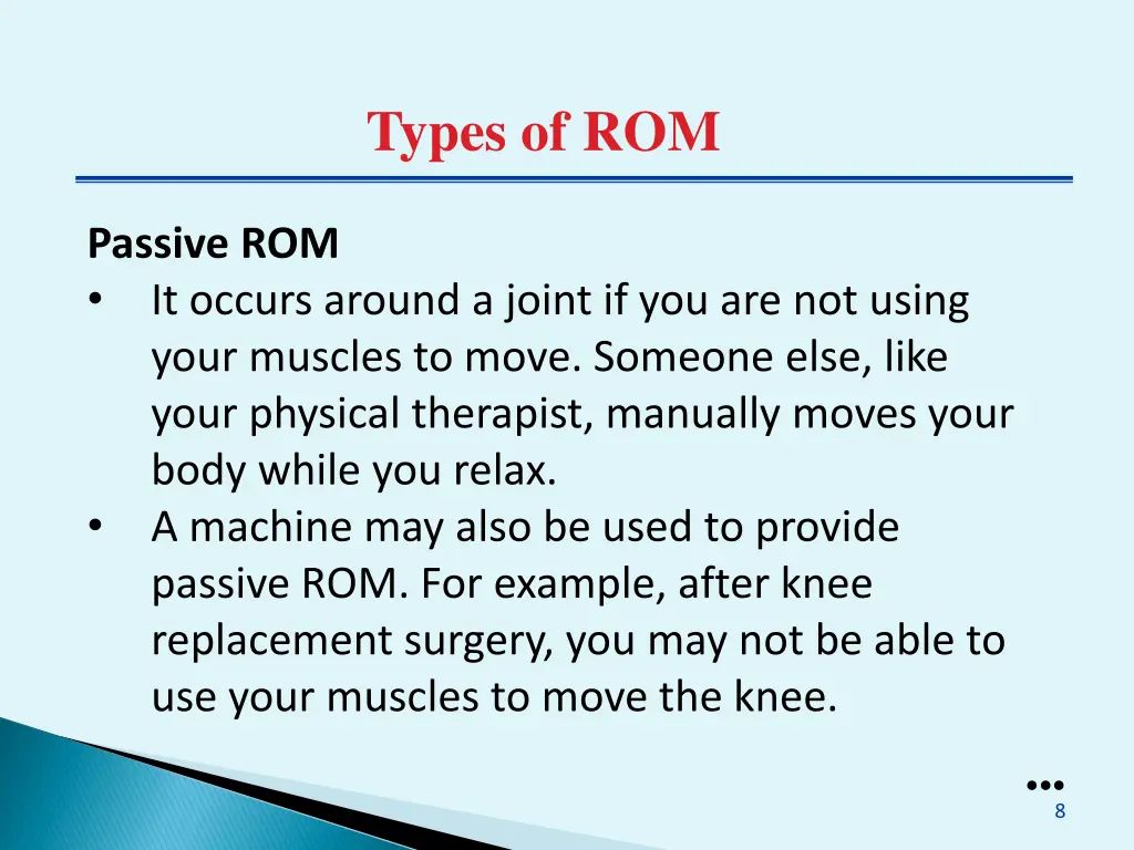 types of rom