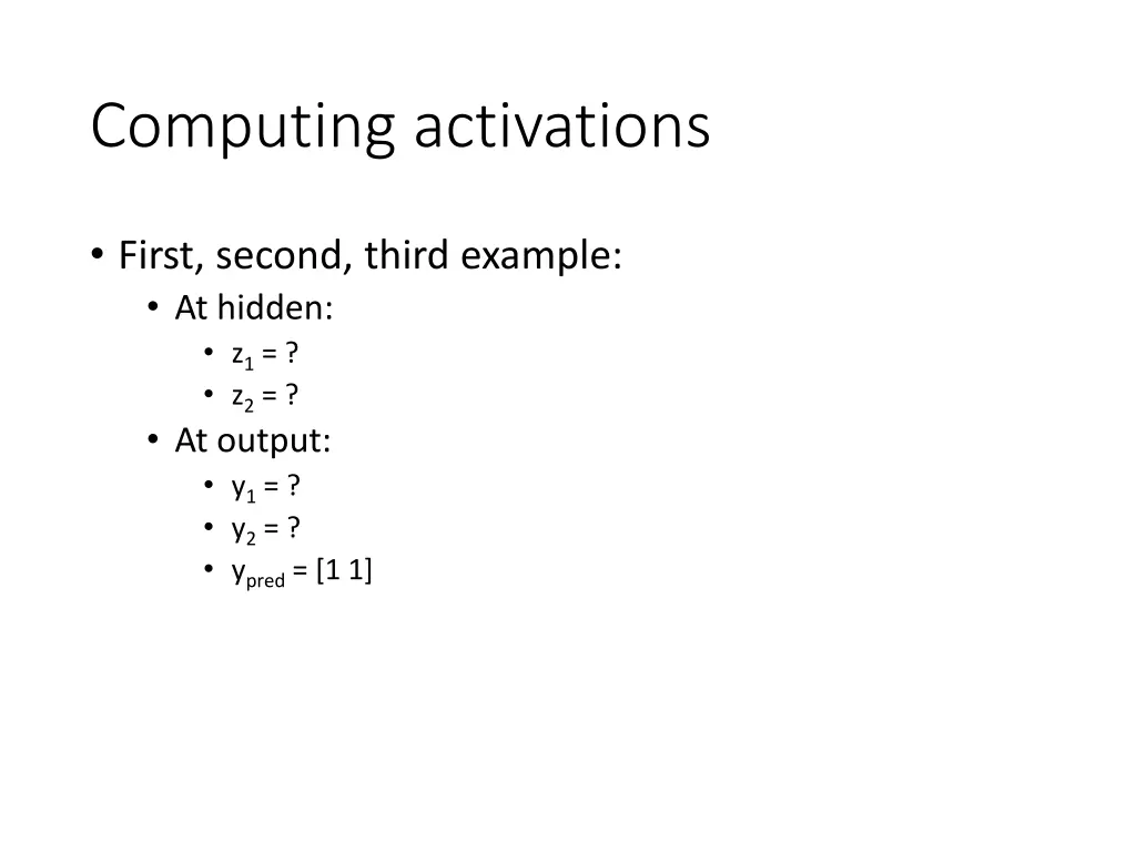 computing activations 3