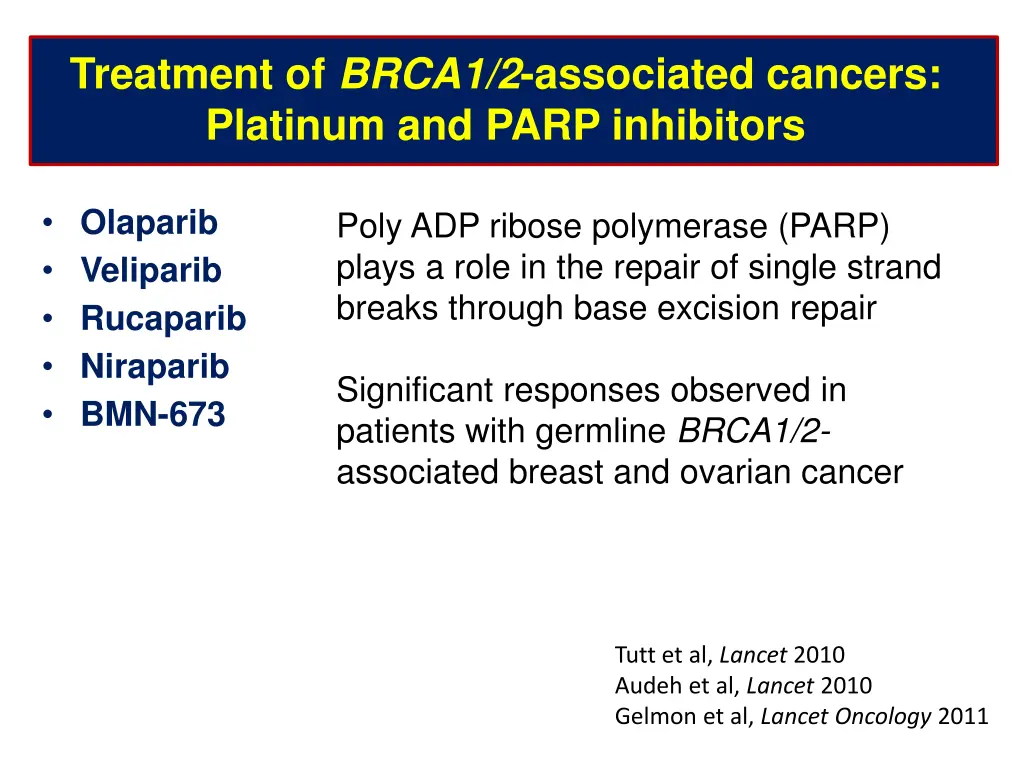 treatment of brca1 2 associated cancers platinum