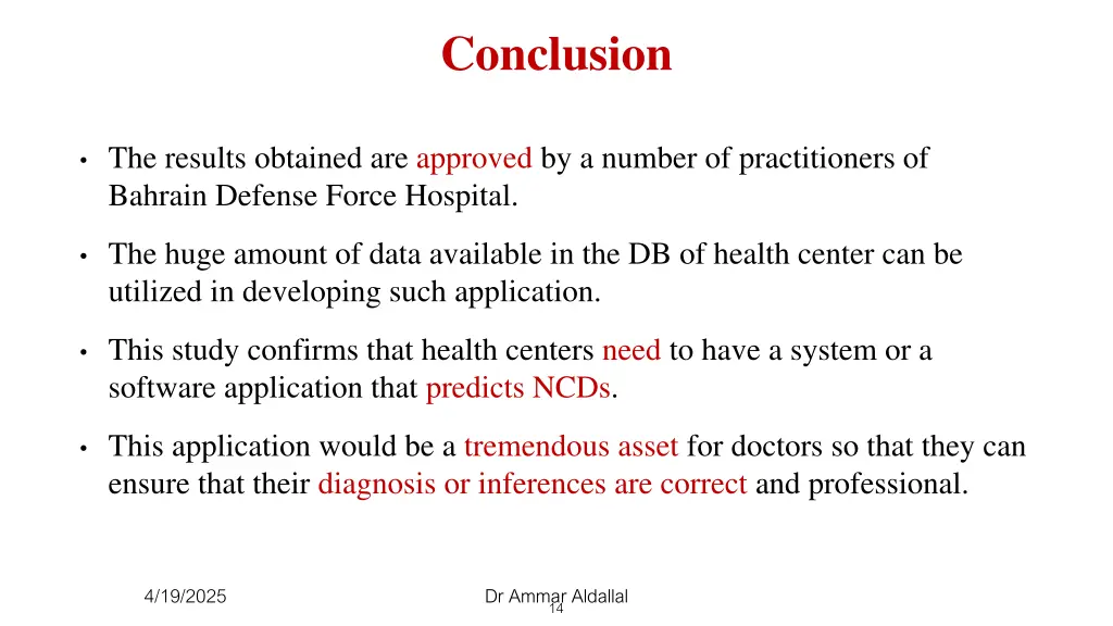 conclusion