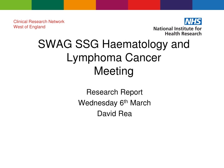 clinical research network west of england
