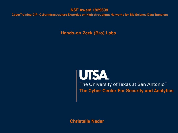 nsf award 1829698