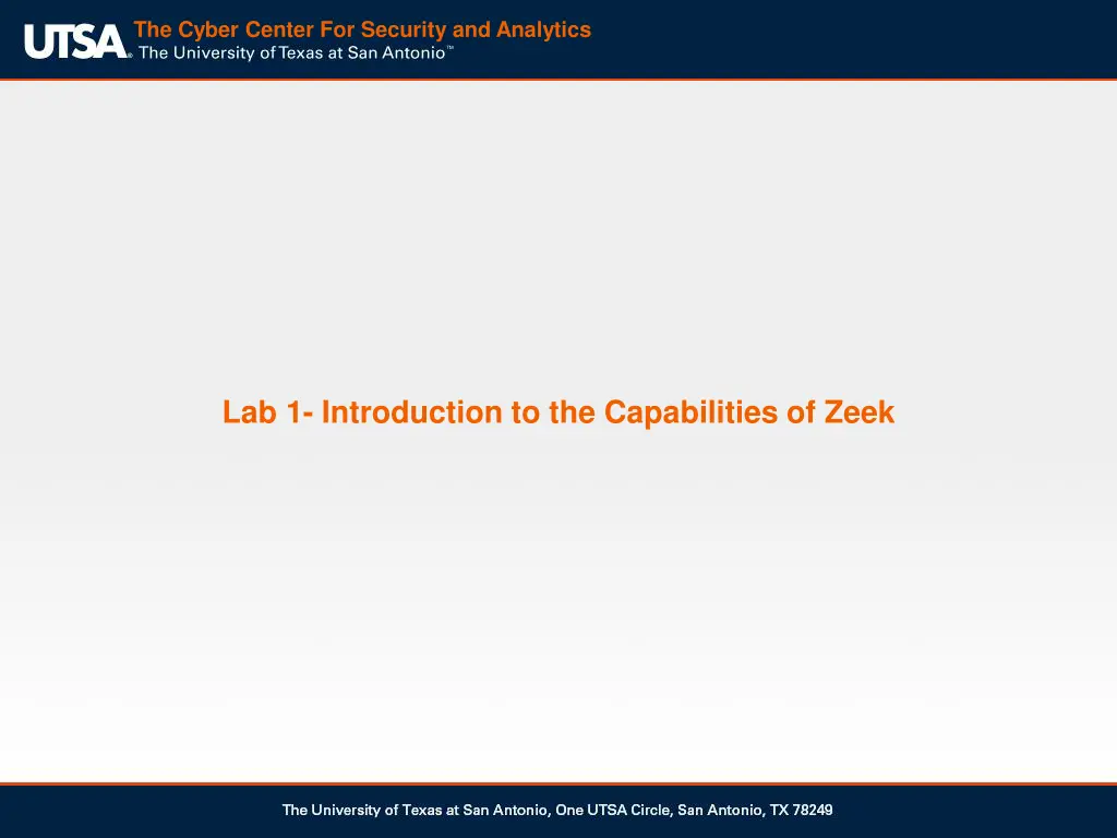 the cyber center for security and analytics 1