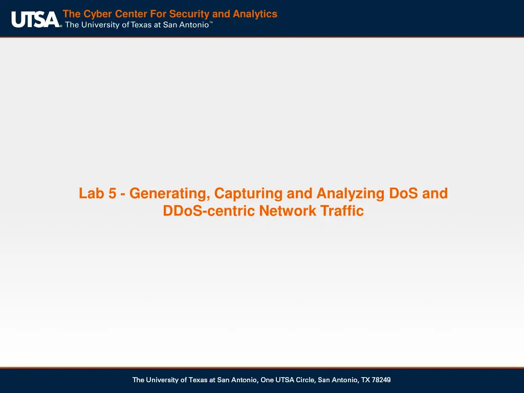 the cyber center for security and analytics 10