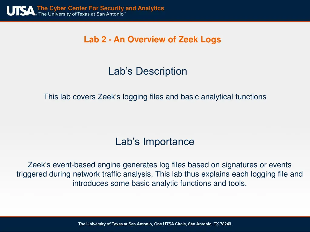 the cyber center for security and analytics 5