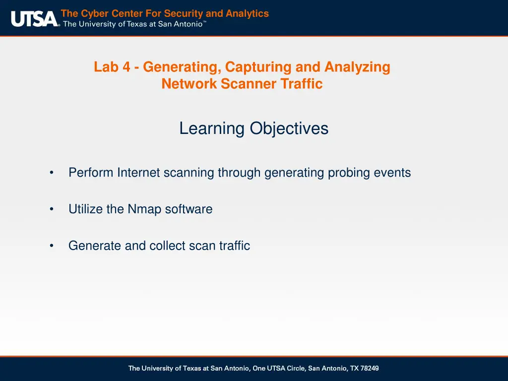 the cyber center for security and analytics 9