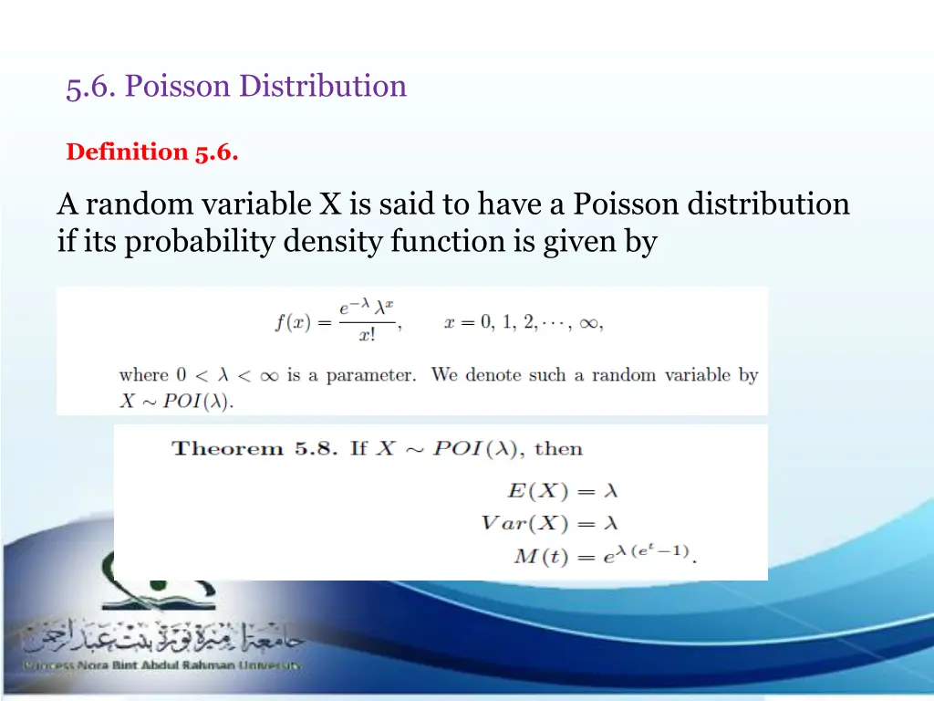 5 6 poisson distribution