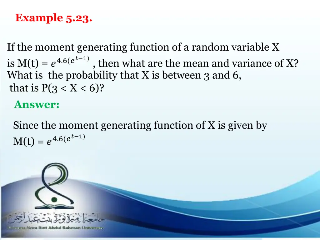 example 5 23