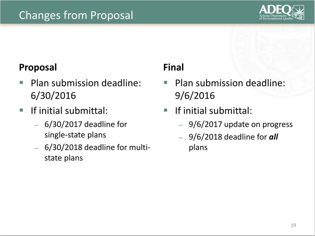 changes from proposal 8