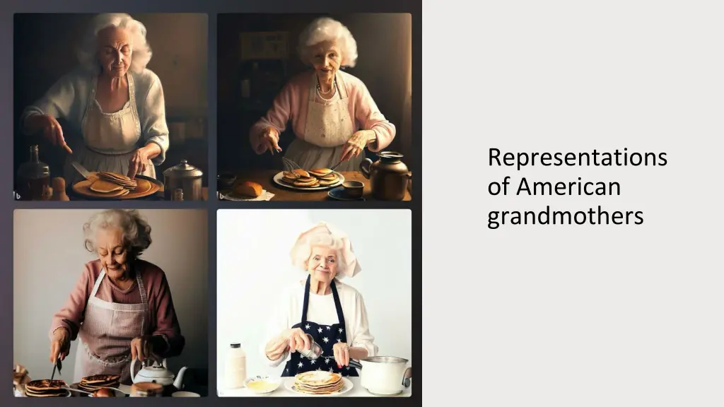 representations of american grandmothers