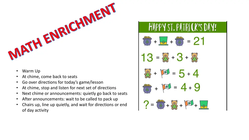 math enrichment 1