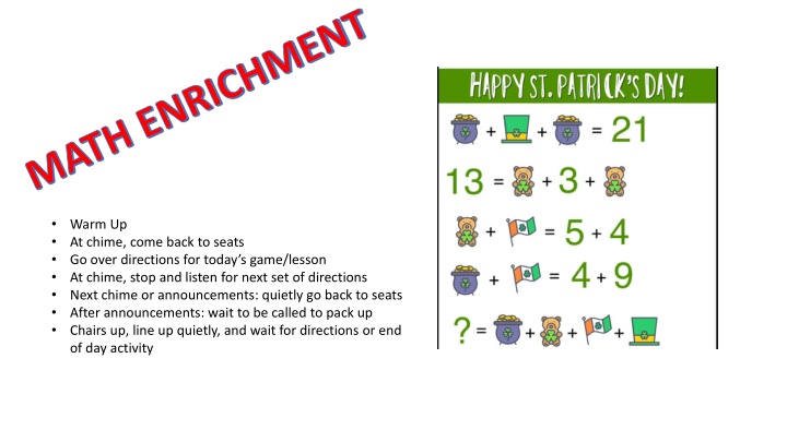 math enrichment