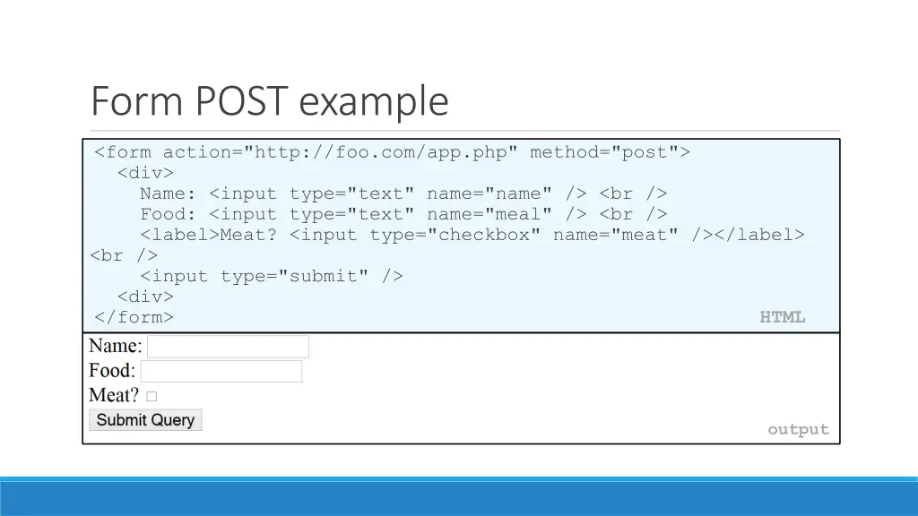 form post example