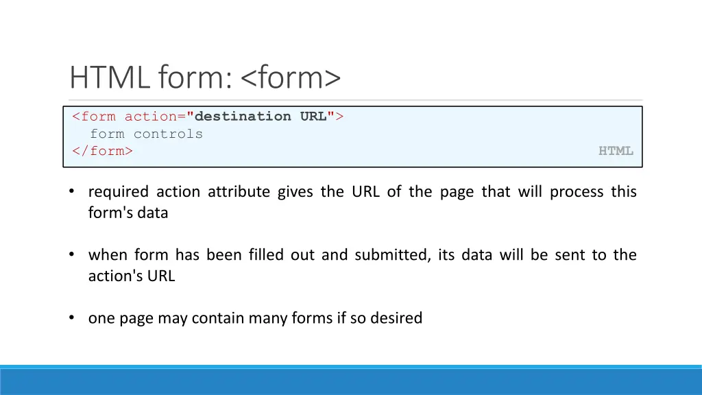html form form