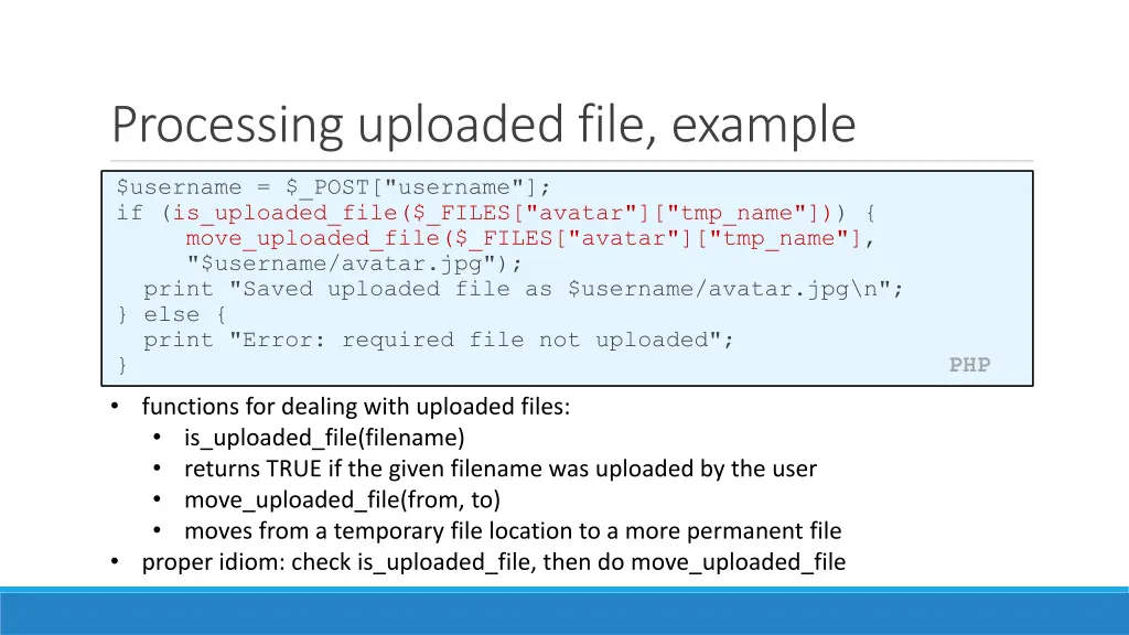 processing uploaded file example