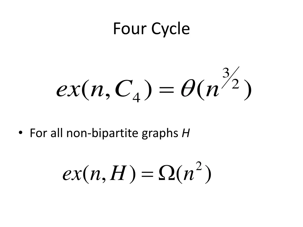 four cycle