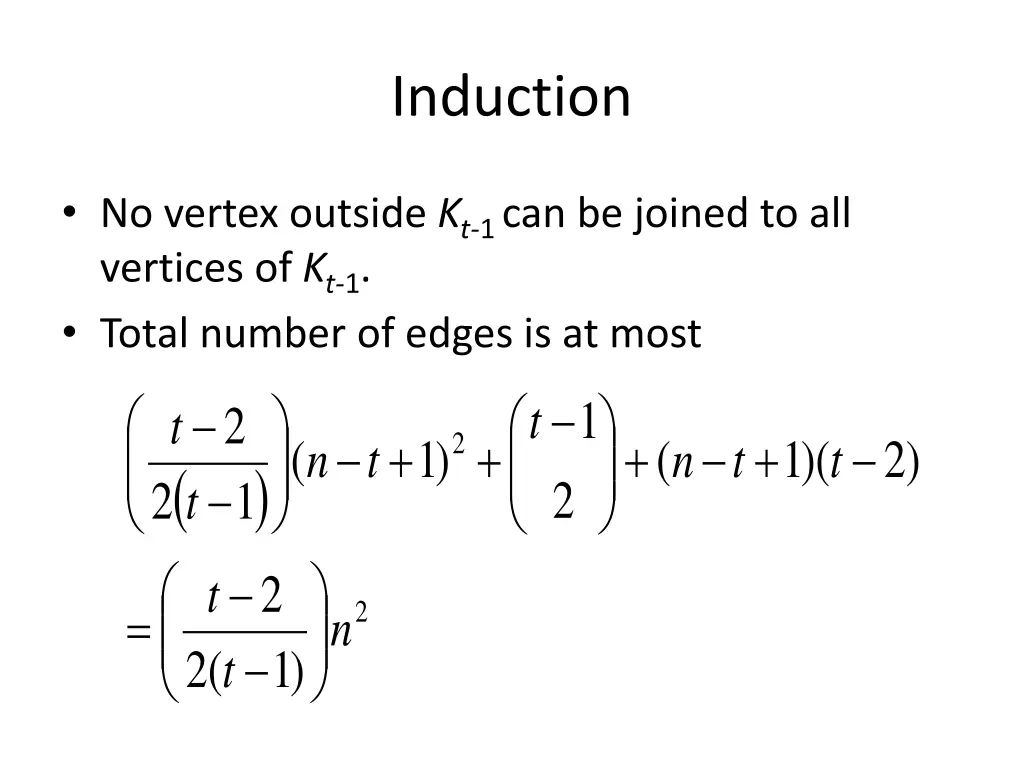 induction 1