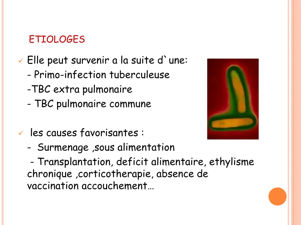 etiologes