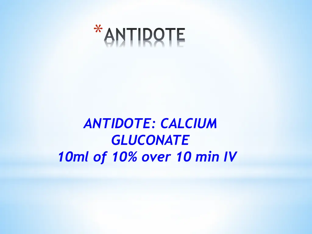 antidote