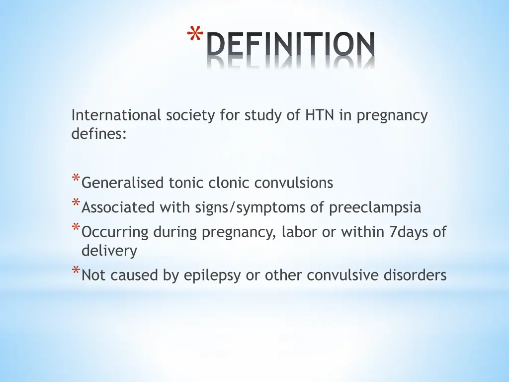 definition
