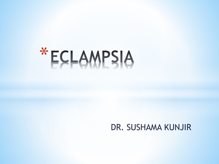 eclampsia
