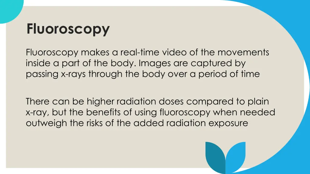 fluoroscopy