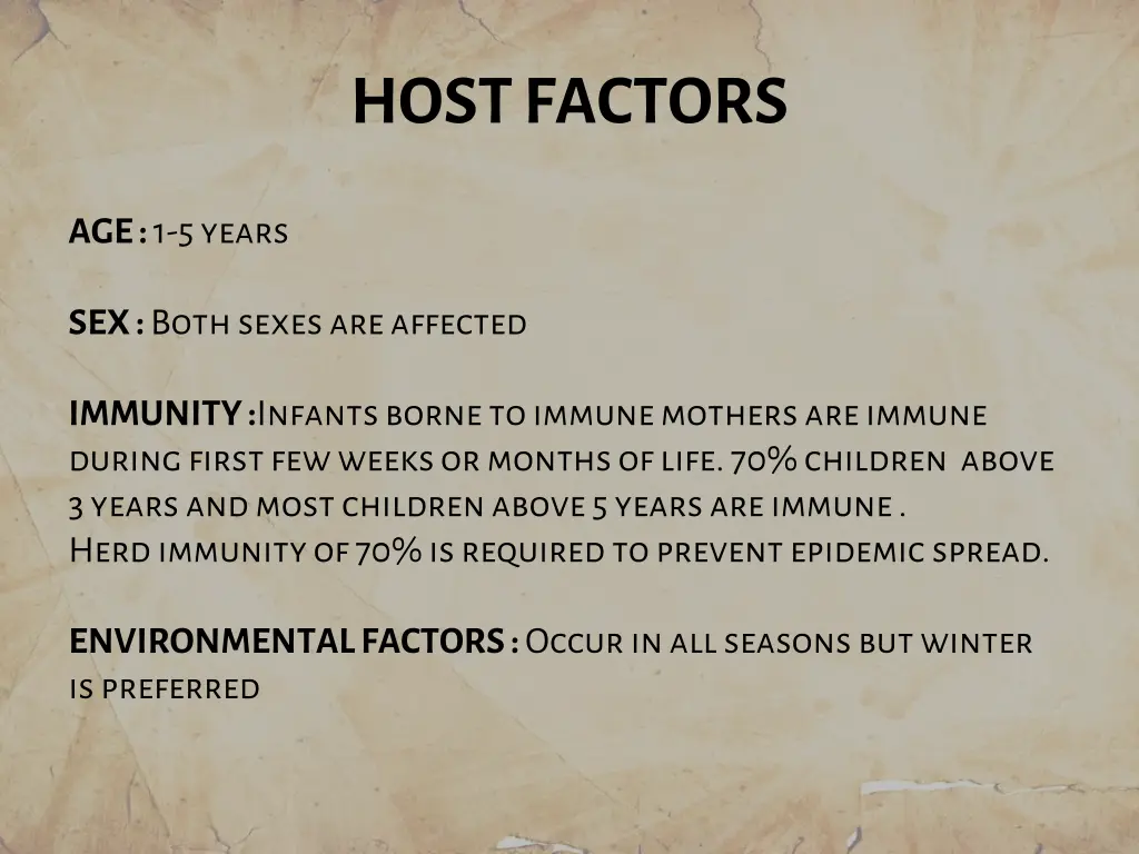 host factors