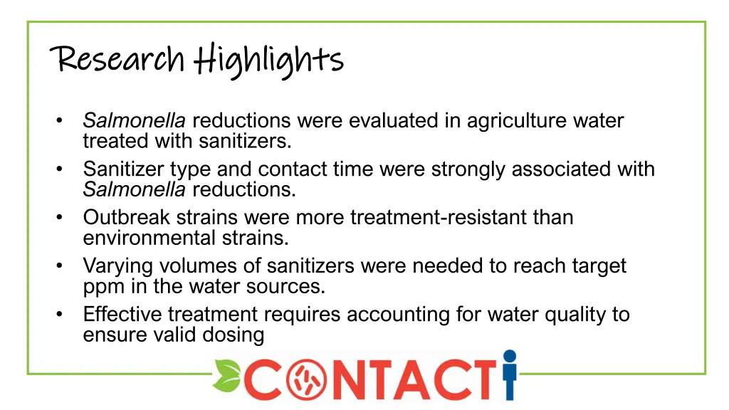 research highlights research highlights