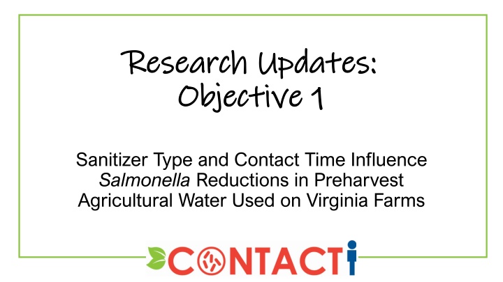 research updates research updates objective
