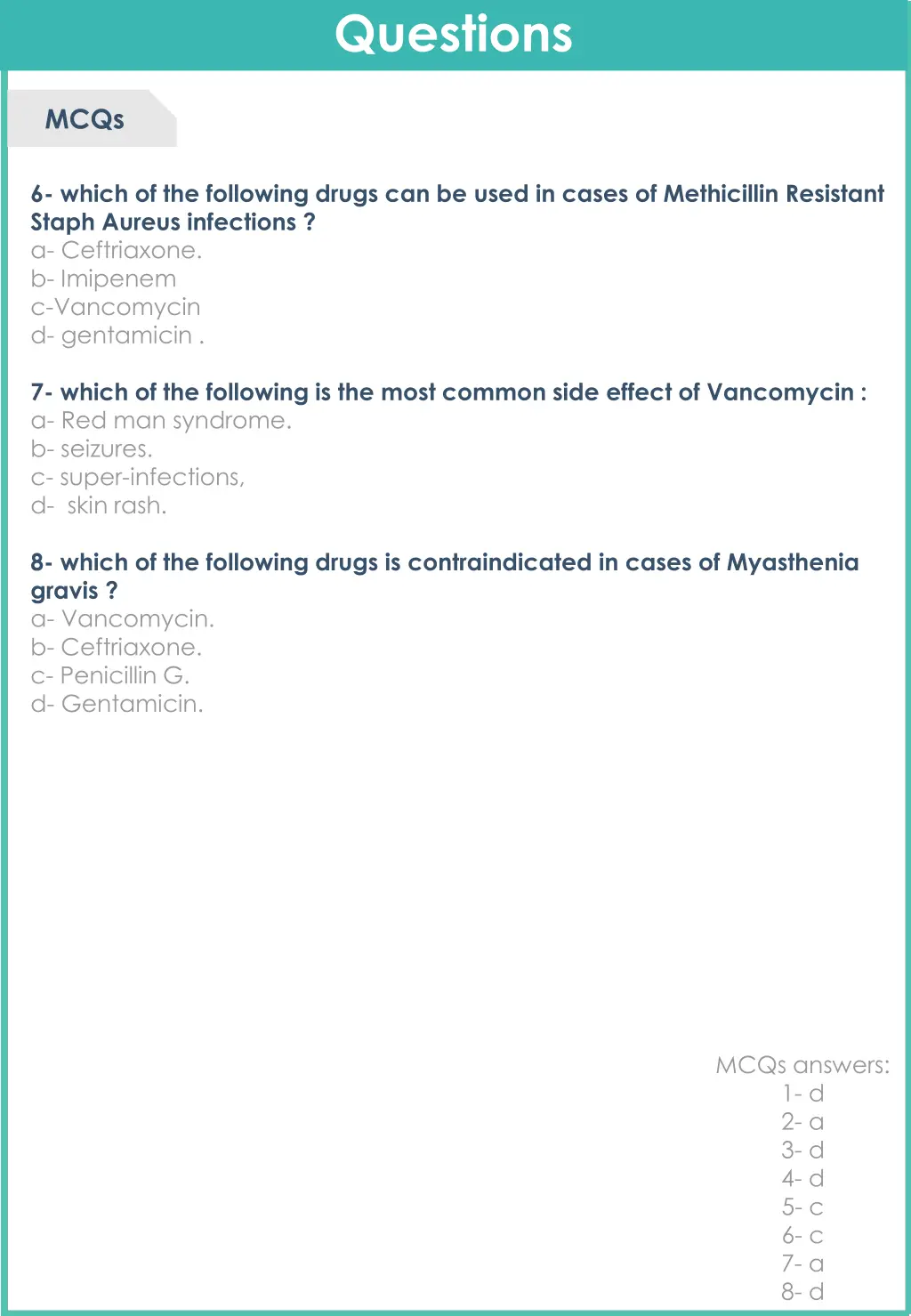 questions 1