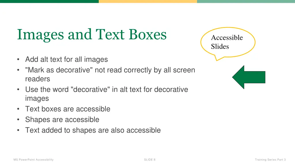 images and text boxes