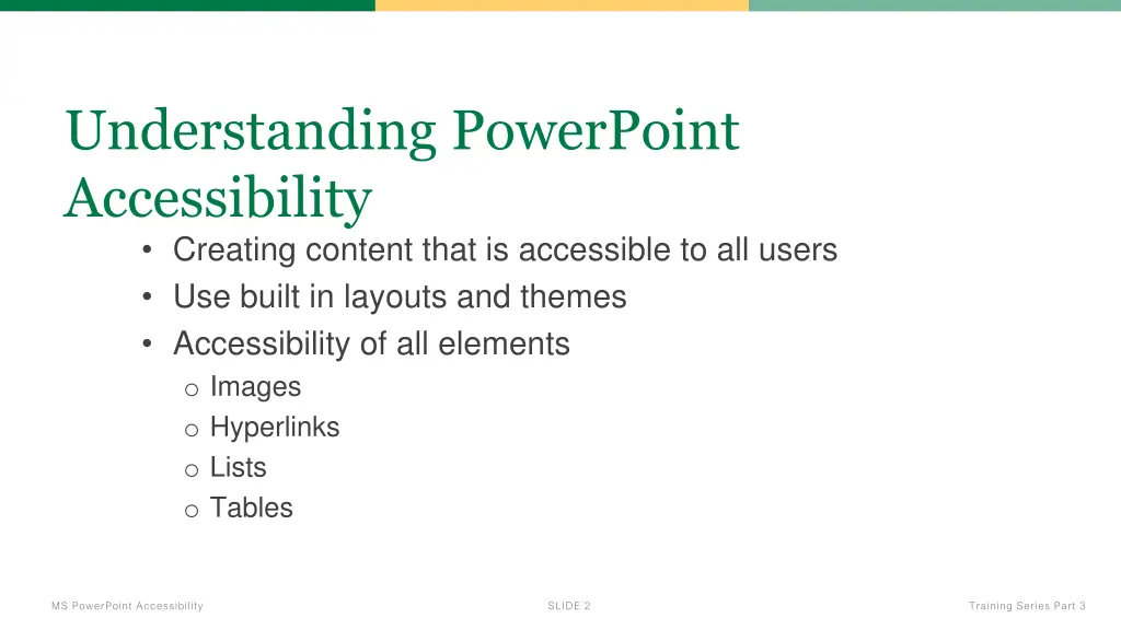 understanding powerpoint accessibility creating