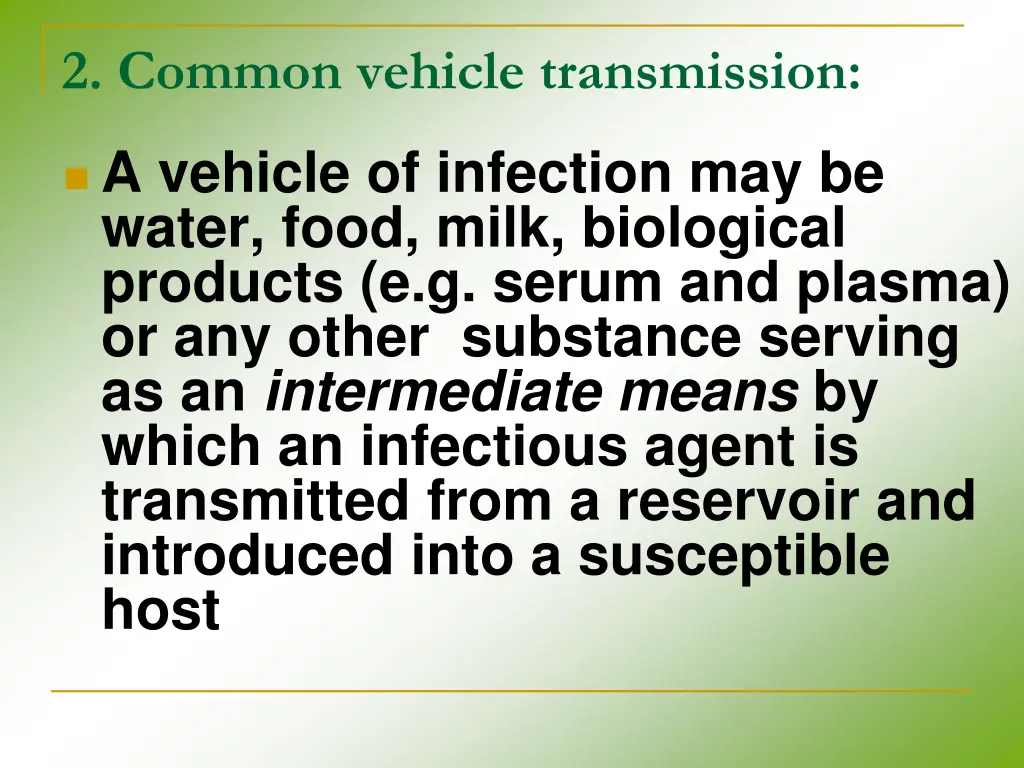 2 common vehicle transmission