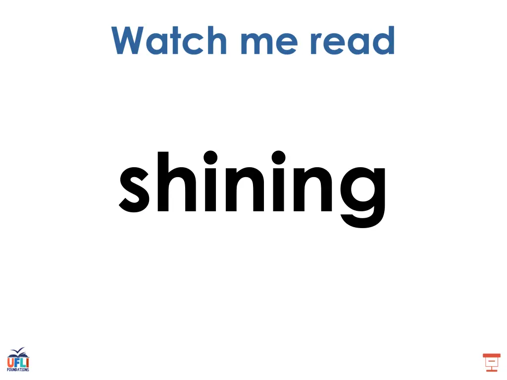 shining