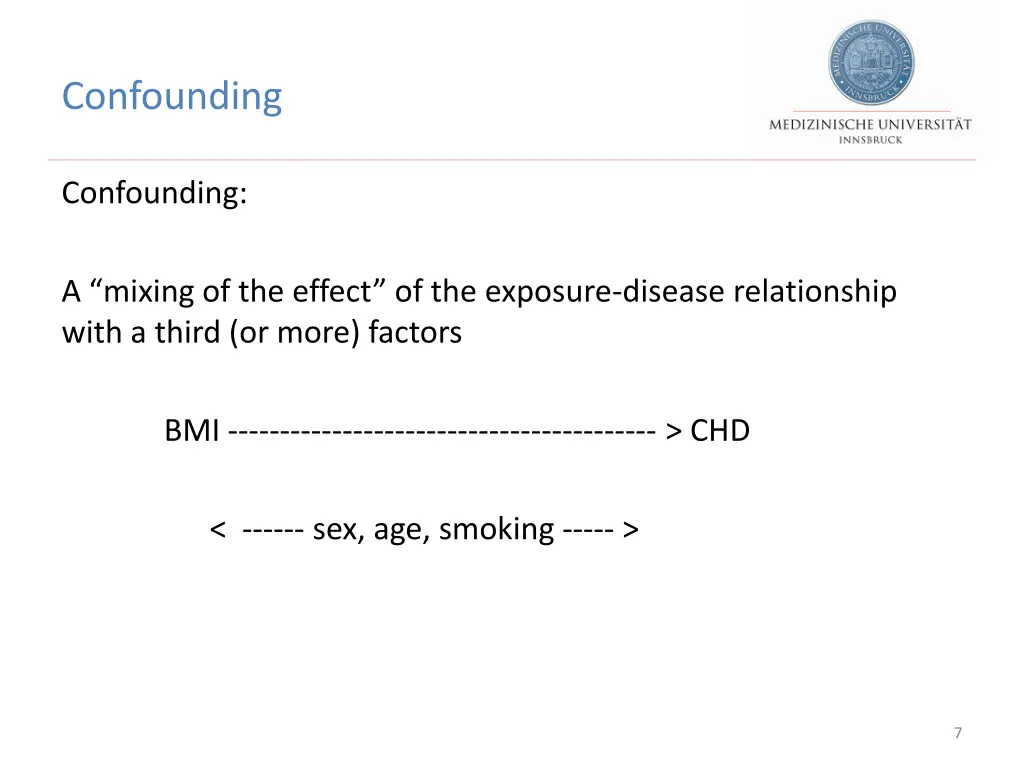 confounding