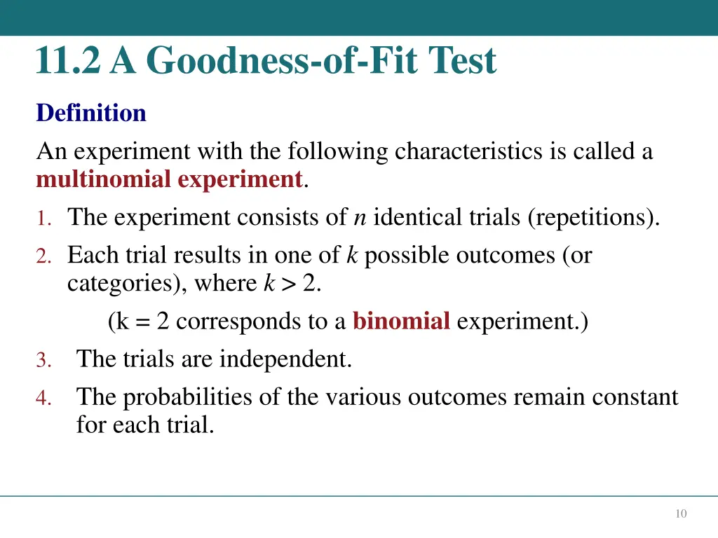 11 2 a goodness of fit test
