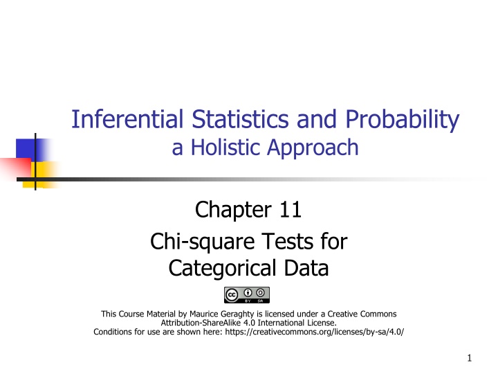 inferential statistics and probability a holistic