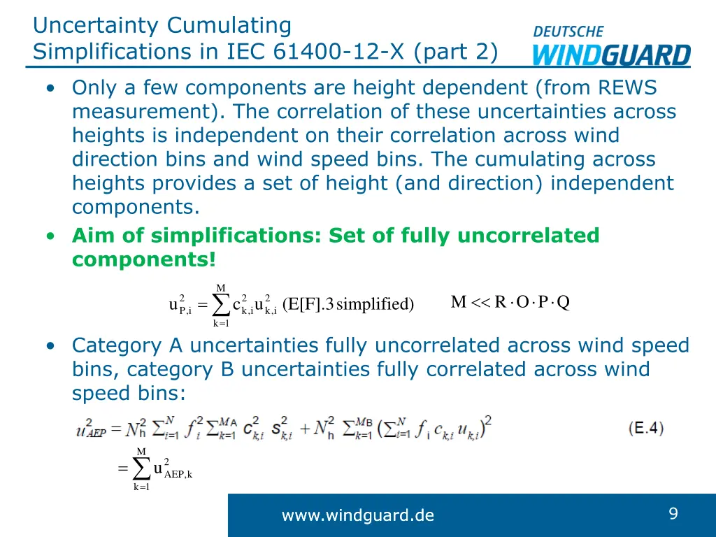 uncertainty cumulating simplifications 1
