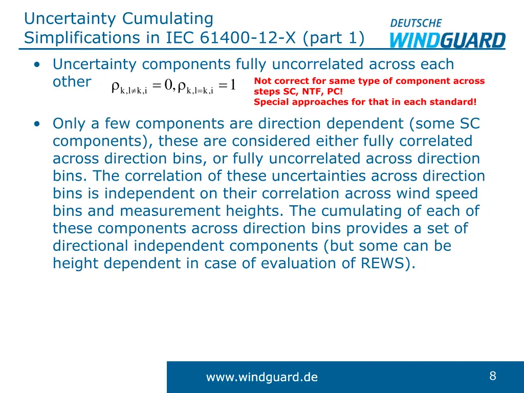 uncertainty cumulating simplifications
