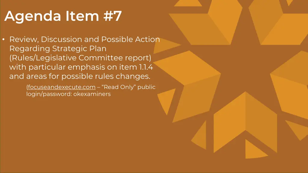 agenda item 7