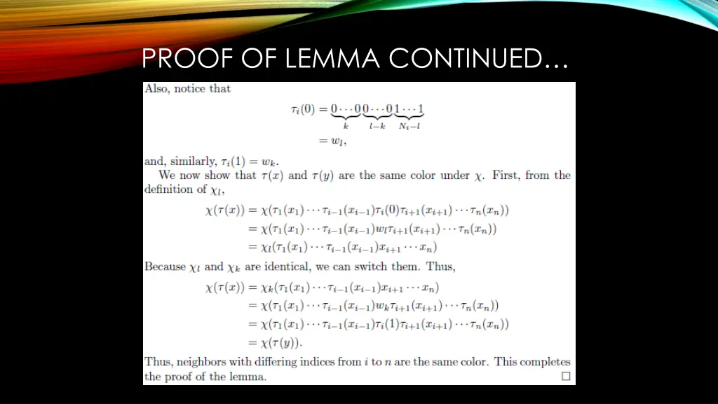 proof of lemma continued 1